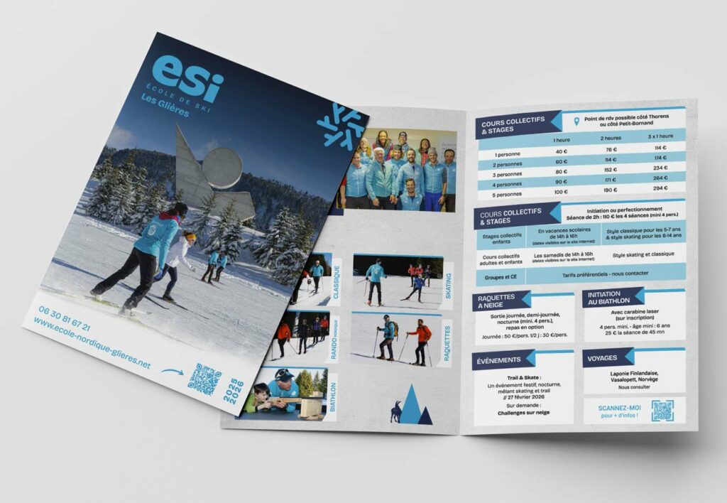 Création et impression plaquette et brochure