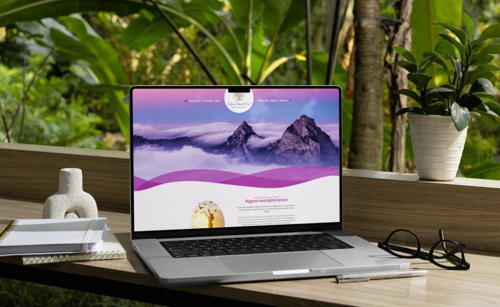 Création de site internet hypnothérapeute tarologie reiki 74
