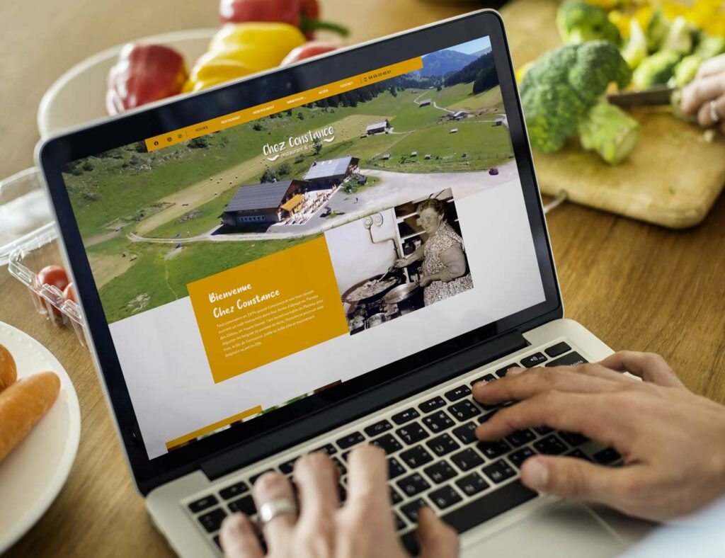 Création de site internet restaurant Haute-Savoie