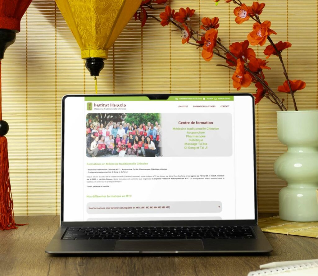 Refonte site internet école - Suisse