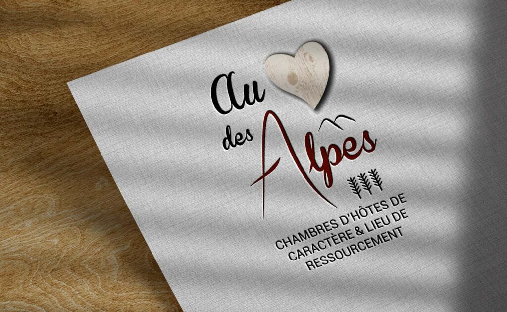 Création logo Maison d'hôtes en Savoie